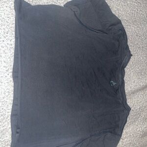 Ryderwear cropped gray t shirt